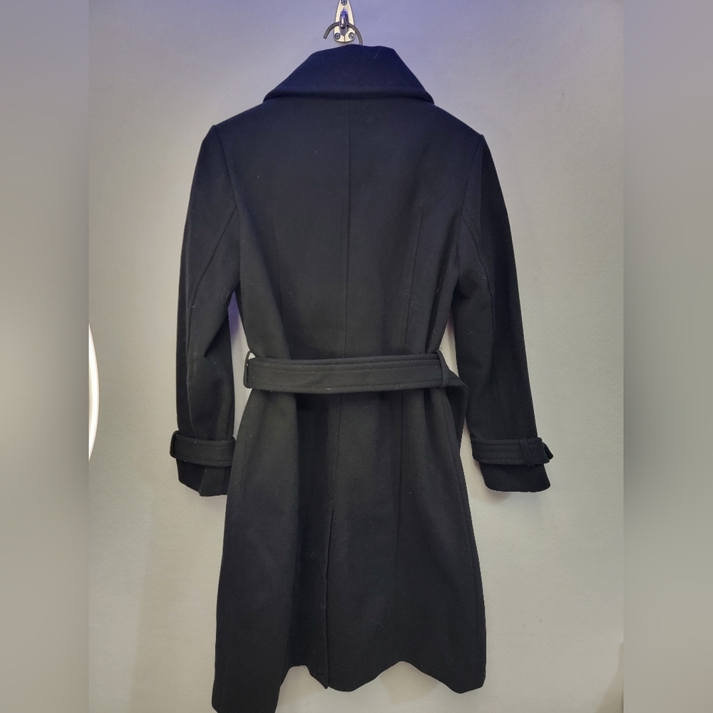 BCBGeneration Double Breasted Belted Lined Black … - image 13